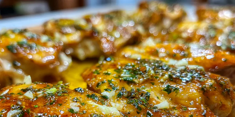 Golden Garlic Chicken